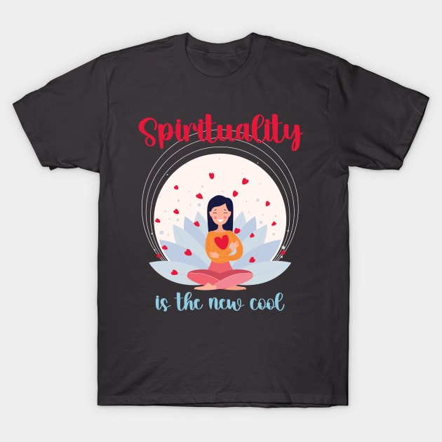 Spirituality is the new cool, meditating hearts T-Shirt by KJ PhotoWorks & Design